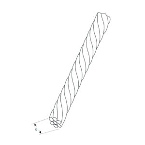 CABLE DE A° G° PARA RETENIDA