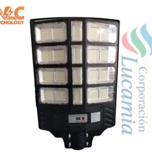 LUMINARIA LED CON PANEL SOLAR 600W / NLC TECNOLOGY